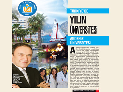 Akdeniz Üniversitesi Yılın Üniversitesi Seçildi